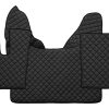 Tappetini in pelle per DAF XF 106 Automatico - nero