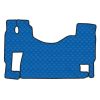 Tappetini in pelle per Mercedes Actros Mp2-Mp3 Automatico - blu
