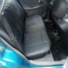 Set completo di rivestimenti per sedili in trapuntato extra lusso ed ecopelle - fili blu - immagine 6