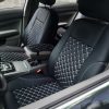 Set completo di rivestimenti per sedili in trapuntato extra lusso ed ecopelle - 1+1 Solo sedili anteriori - immagine 4