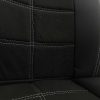 Per i sedili anteriori 1+1 di rivestimenti per sedili in alcantara traforata e ecopelle - immagine 4
