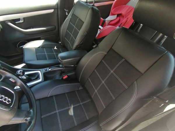 Coprisedili Audi A4 - alcantara ed ecopelle - immagine 5