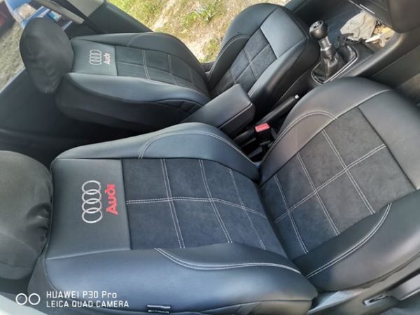 Coprisedili Audi A3 - alcantara ed ecopelle - immagine 4