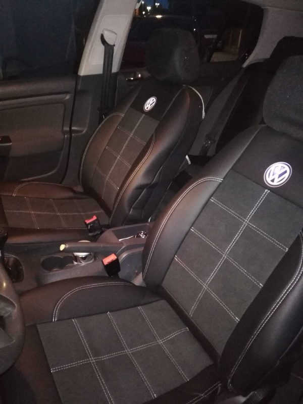 Coprisedili VW Golf - alcantara ed ecopelle - immagine 5