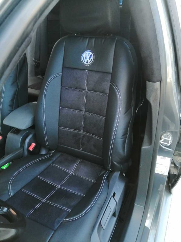 Coprisedili VW Golf - alcantara ed ecopelle - immagine 9