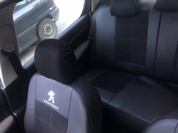 Coprisedili Peugeot 307  - alcantara ed ecopelle - immagine 5