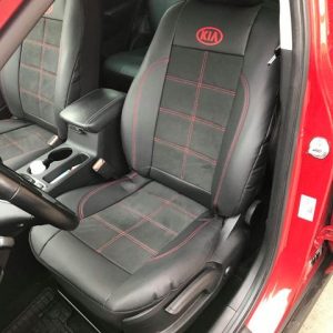 Coprisedili KIA Sportage – alcantara ed ecopelle