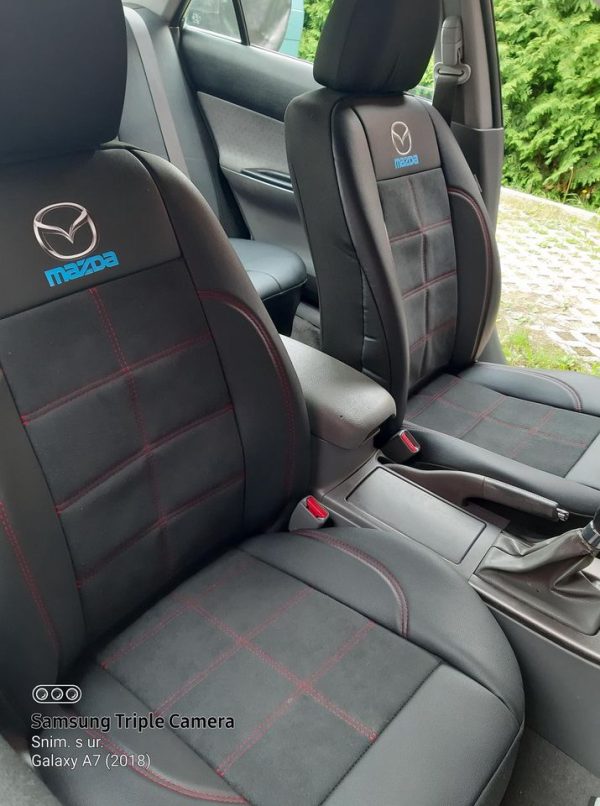 Coprisedili Mazda 6 - alcantara ed ecopelle