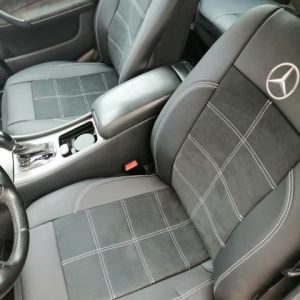 Coprisedili Mercedes classe C – alcantara ed ecopelle