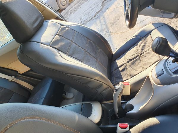 Coprisedili Toyota Auris - alcantara ed ecopelle - immagine 9