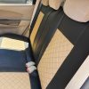 Set completo di coprisedili extra lusso trapuntati e in ecopelle beige - immagine 4
