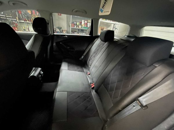 Coprisedili VW Passat - alcantara traforata e ecopelle - immagine 4