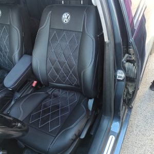 Coprisedili VW GOLF – alcantara traforata e ecopelle