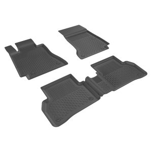 Tappetino in gomma per auto SAHLER 4D Mercedes W204 2007-2014