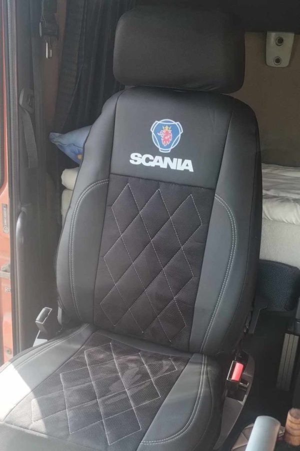 Coprisedili Scania S - Alcantara traforata - immagine 8