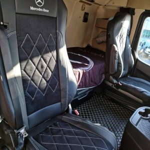 Coprisedili Mercedes Actros Mp4 / Mp5  – Alcantara traforata