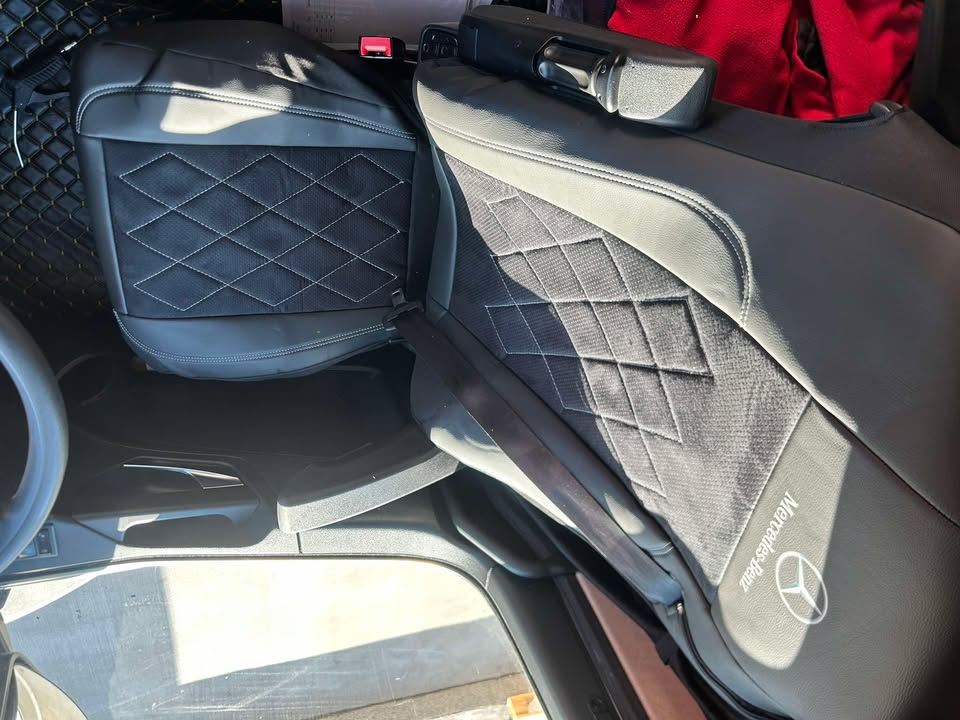 Coprisedili Mercedes Actros Mp4 / Mp5 - Alcantara traforata - immagine 7