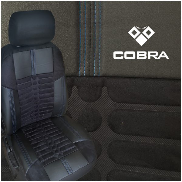 Coprisedili Dacia Duster - Alcantara goffrata ed ecopelle - immagine 6