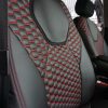 Coprisedili Renault Fluence - ecopelle trapuntata di alta qualità premium lux - immagine 7