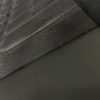 Coprisedili Alcantara goffrata ed ecopelle - fili rossi - immagine 5