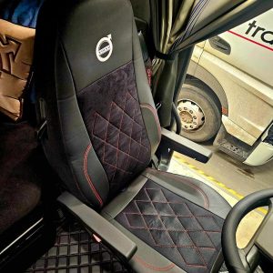 Coprisedili Volvo FH – Alcantara traforata