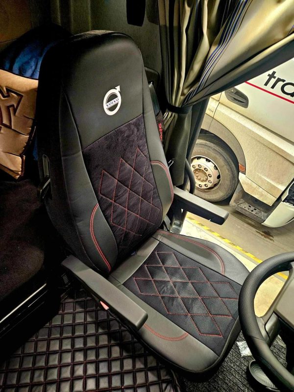 Coprisedili Volvo FH - Alcantara traforata