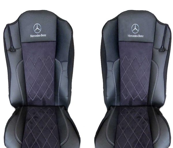 Coprisedili Mercedes Actros Mp4  - Alcantara traforata - immagine 3