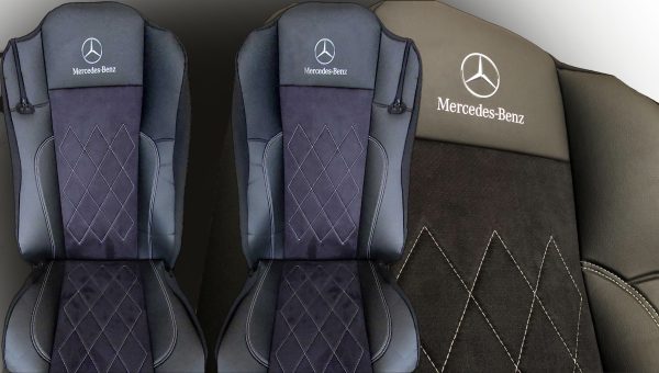 Coprisedili Mercedes Actros Mp4  - Alcantara traforata - immagine 4