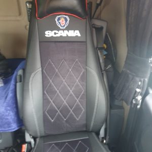 Coprisedili Scania R/G/P  – Alcantara traforata – due sedili diversi