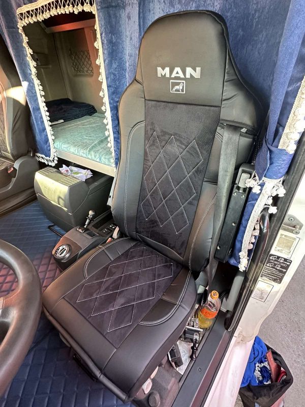 Coprisedili MAN TGX  - Alcantara traforata