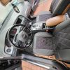 Coprisedili Audi A6 - alcantara traforata e ecopelle - immagine 6
