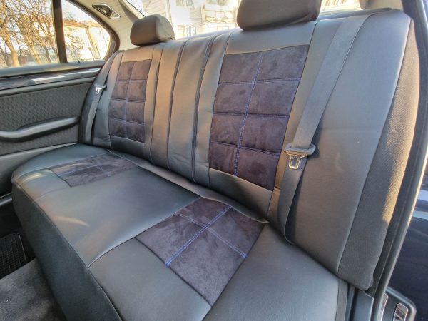 Coprisedili BMW e46 - alcantara ed ecopelle - immagine 3