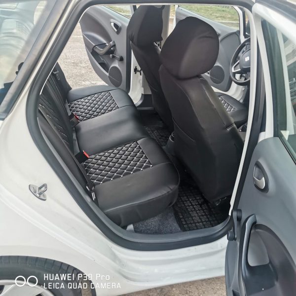 Coprisedili Seat Ibiza - trapuntato e ecopelle - immagine 3