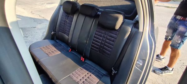 Coprisedili VW GOLF - Alcantara goffrata ed ecopelle - immagine 6