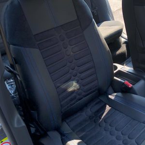 Coprisedili VW GOLF – Alcantara goffrata ed ecopelle