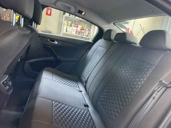 Coprisedili Peugeot 508 - ecopelle trapuntata di alta qualità premium lux - immagine 3