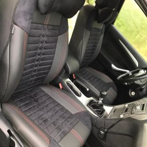 Coprisedili Ford Mondeo – Alcantara goffrata ed ecopelle