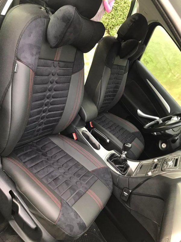 Coprisedili Ford Mondeo - Alcantara goffrata ed ecopelle