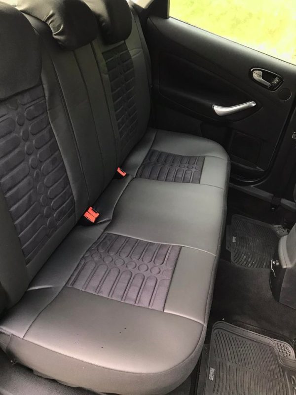 Coprisedili Ford Mondeo - Alcantara goffrata ed ecopelle - immagine 2