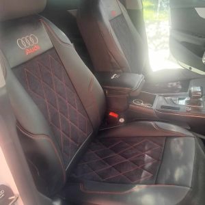 Coprisedili Audi A5 – alcantara traforata e ecopelle
