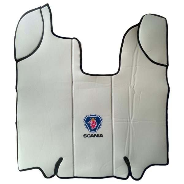 Tappetini in pelle per SCANIA R (înainte de 2013) - Pelle liscia beige - immagine 2