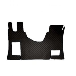 Tappetini in pelle per Mercedes Actros MP4 Automatico – Nero