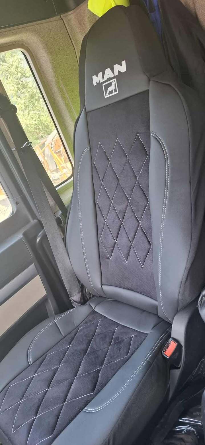 Coprisedili MAN TGX (2021+) - Alcantara traforata - immagine 9