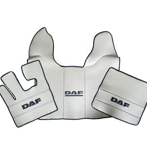 Tappetini in pelle per DAF XF 105 Automatico – Pelle liscia beige