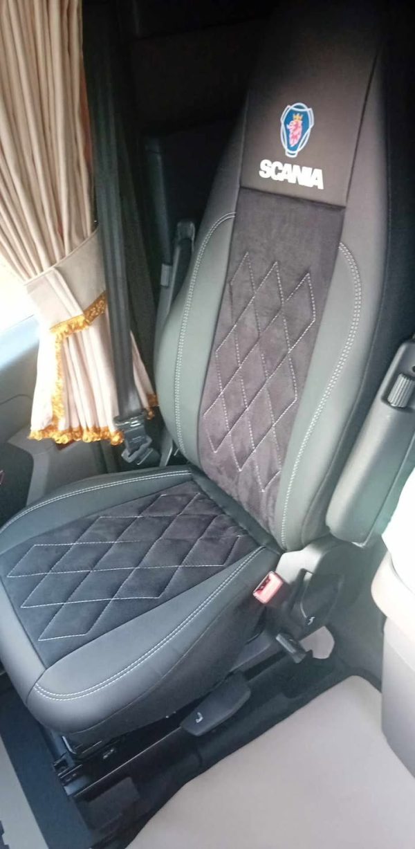 Coprisedili Scania S - Alcantara traforata - immagine 6