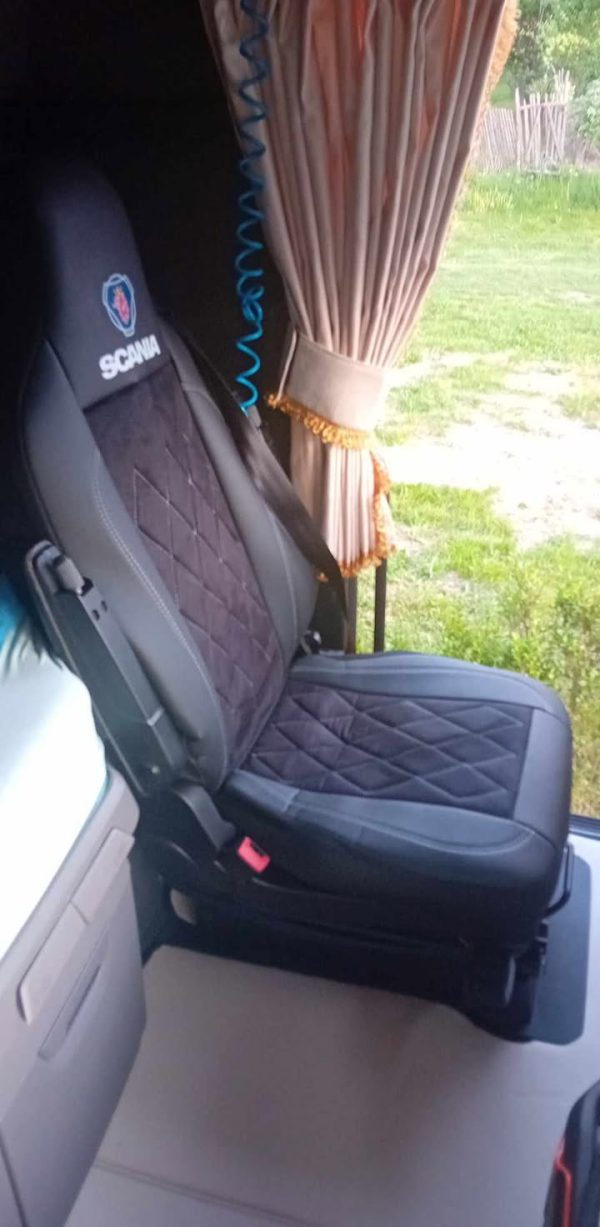 Coprisedili Scania S - Alcantara traforata