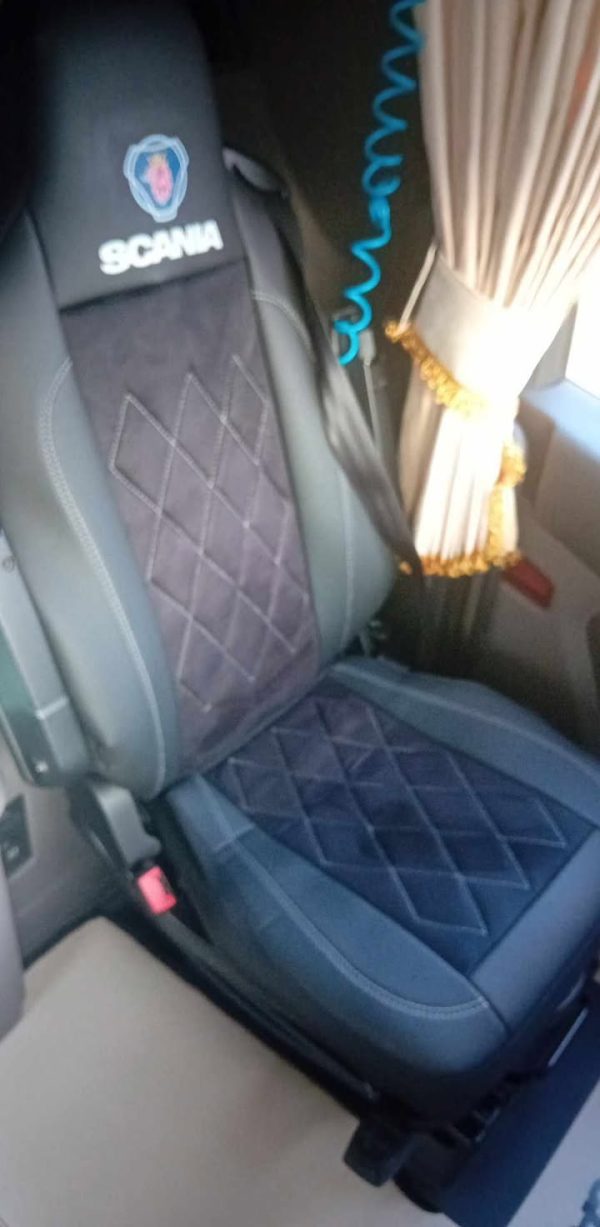 Coprisedili Scania S - Alcantara traforata - immagine 4