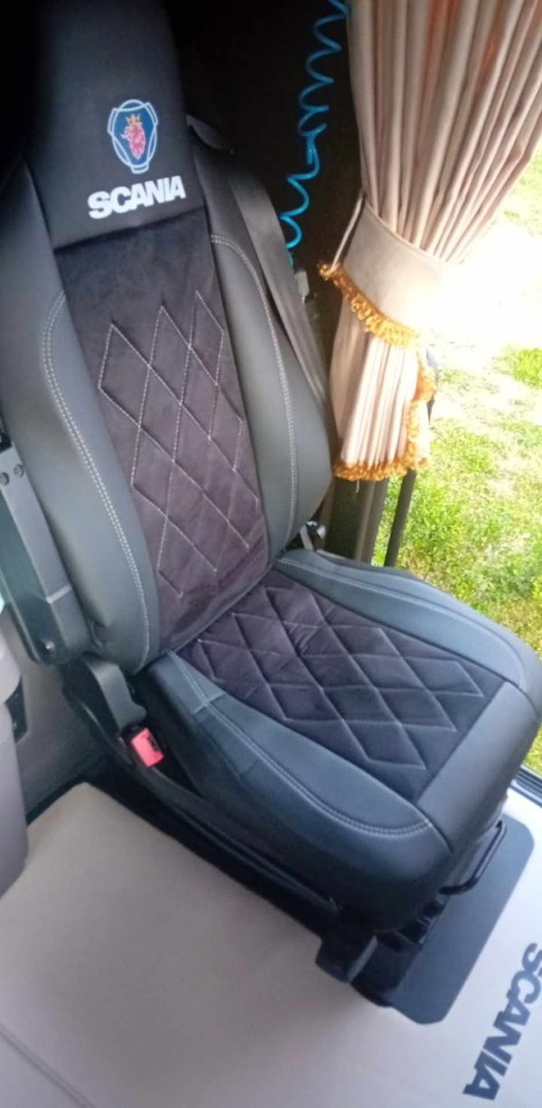 Coprisedili Scania S - Alcantara traforata - immagine 2