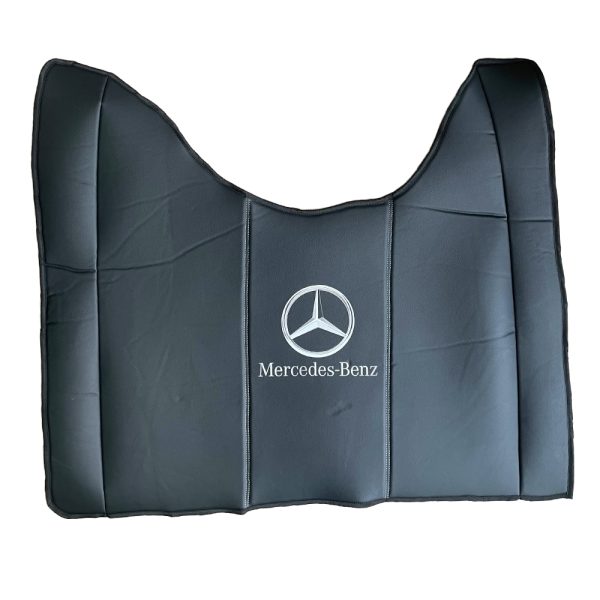 Tappetini in pelle per Mercedes Actros F (2021+) - pelle nera liscia - immagine 2