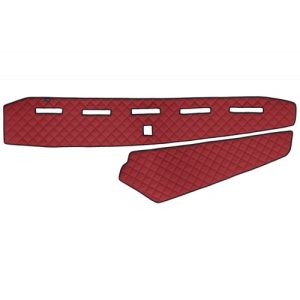 Rivestimento cruscotto in pelle per VOLVO (Dopo il 2013) fără Sensore / Rosso